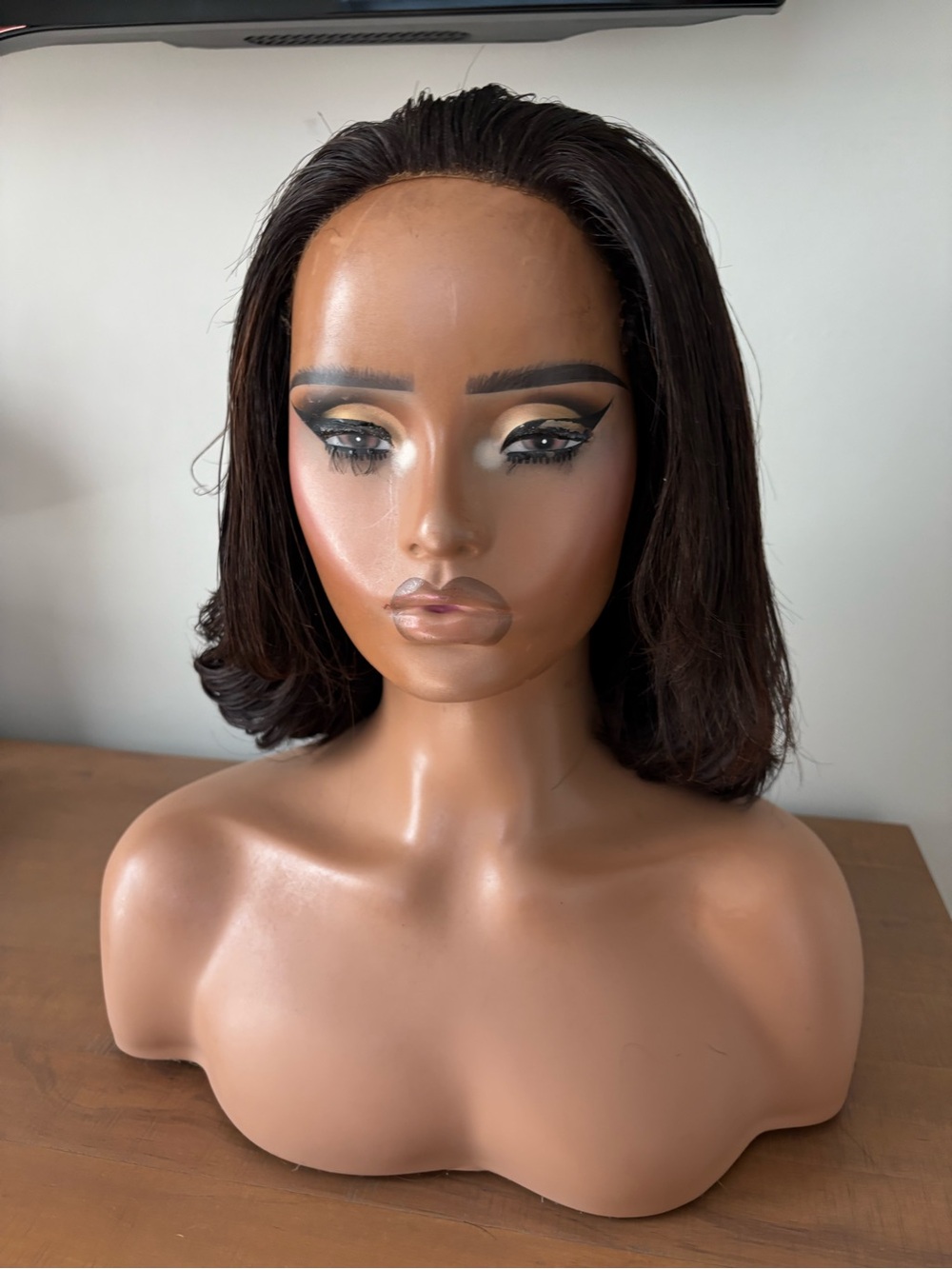 Short Raw Hair Wig